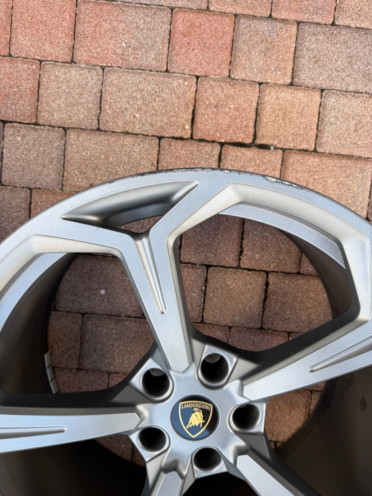 4ML601025 Set of 22" OEM Genuine Factory Wheel Rim For 19-24 Lamborghini Urus