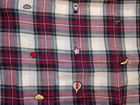 Viligallo Scarf Plaid Embroiderd Shawl Wrap Poncho Throw Blanket Light Tartan NR — photo 4
