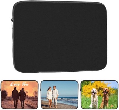 Custom Laptop Sleeve Case Cover, Personalized Design Your Own Pictures Name 15 I