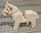 LEGO MINIFIGURE- Castle / Knights Kingdom White Horse Lot29 — photo 1