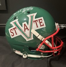 Jerry Rice Signed Mississippi Valley State Delta Devils Helmet Radtke Sports COA