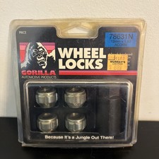 Gorilla Automotive 78631n Wheel Locks Lug Nuts 12 Mm X 1.5 Thread Acorn New