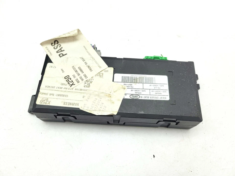 FRONT SEAT CONTROL MODULE LEFT PASSENGER SIDE BJ32-14C030-AE JAGUAR XF X250 2014 - Image 3 of 4