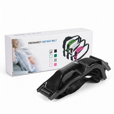 Universal Pregnancy Safety Belt Cover Black Comfort For Pregnant Women