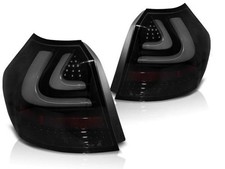 Voll LED Lightbar R�ckleuchten passend f�r BMW E87 Bj. 04-07 Schwarz Smoke