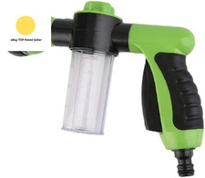 Spray Nozzle Hose Attachment for Garden Fertiliser Green