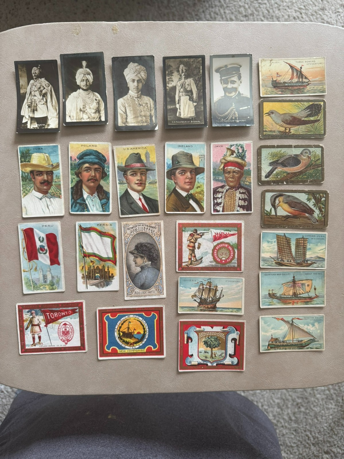 vintage tobacco cards lot - Miscellaneous Tobacco Cards - Lot of 25