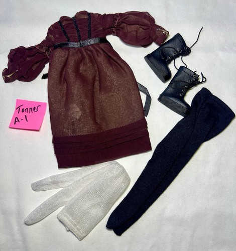 Tonner Agnes Dreary - Dreary Dinner Doldrums VHTF Dress & Accessories Only - Picture 6 of 6