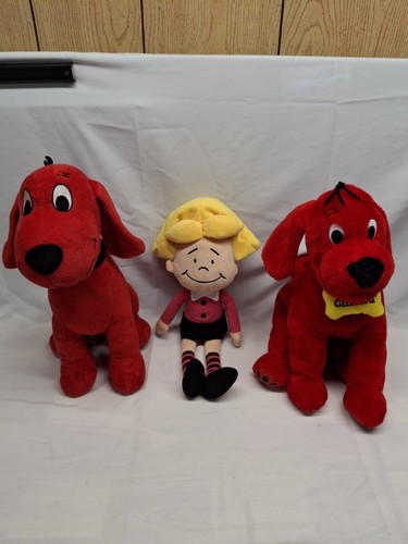 Lot De 7 Figurines Clifford - Le Gros Chien Rouge, Vintage 2003, Bon état