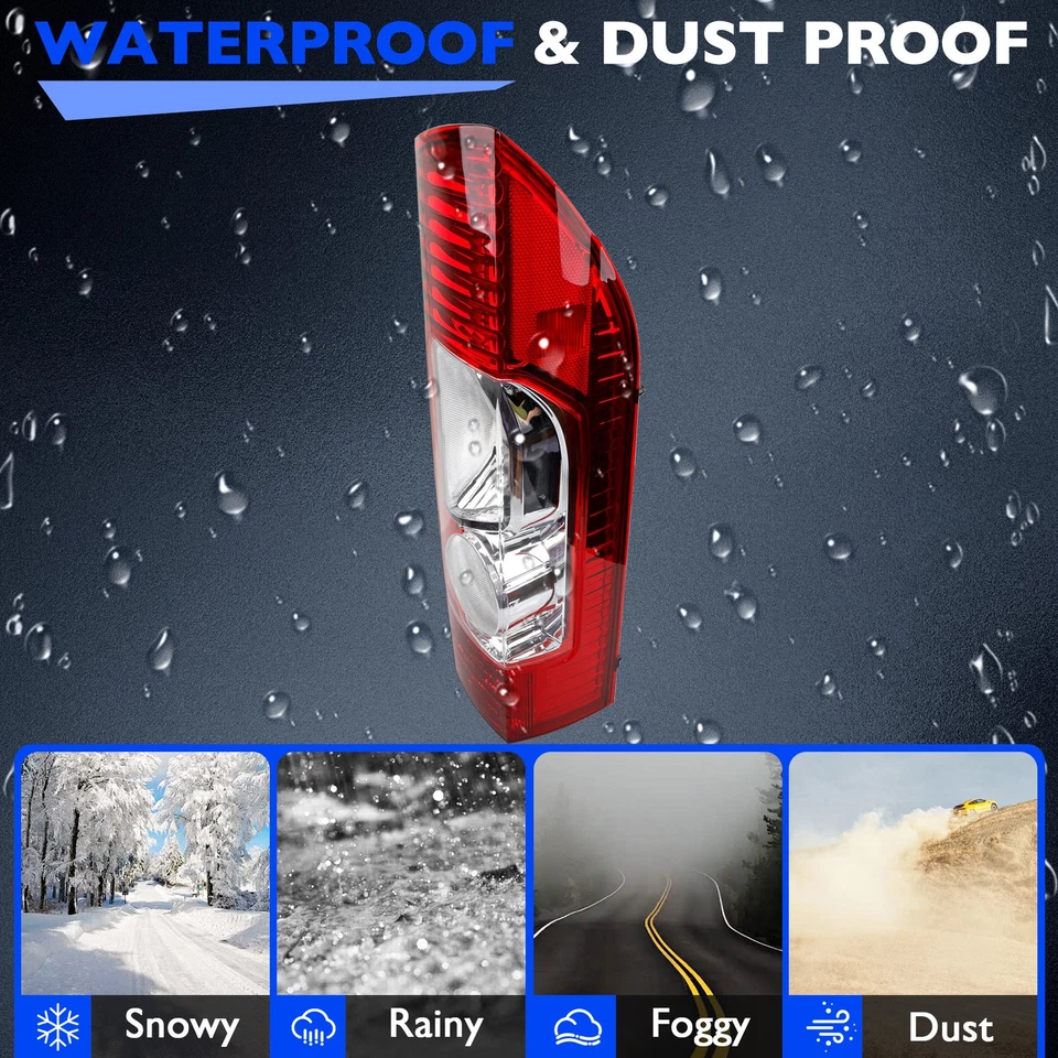 Conjunto de luces traseras lado derecho del pasajero para 10-24 Ram Promaster 1500 2500 Foto 3 de 4