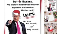 Funny Christmas Card for Wife Husband, Humor Christmas Gifts for Women Men,