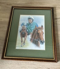 Special Edition Print Maestro -Peter Deighan - Lester Piggott On Rodrigo