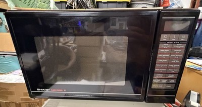 Vintage Sharp Carousel II Countertop Microwave Immaculate Condition R-4A70