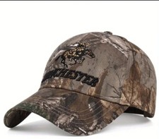 Winchester Realtree Embroidered Baseball Cap Adjustable hunting fishing camping 