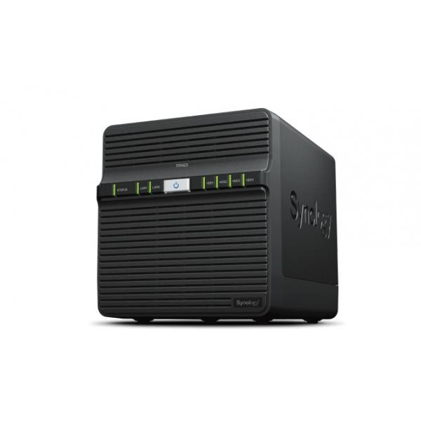 Diskstation ds423 server nas e di archiviazione collegamento ethernet lan nero rtd1619b - Immagine 2