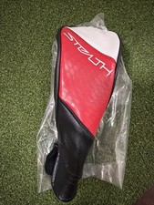 Brand New Taylormade Golf Stealth 2 Hybrid Rescue Headcover Red Black Head Cover