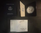 2000-P Proof American Silver Eagle 1 oz .999 Silver Coin OGP Box & COA