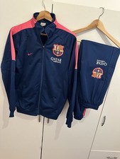 Nike Air Tracksuit FC Barcelona Size M Retro Vintage Nike Air Tracksuit
