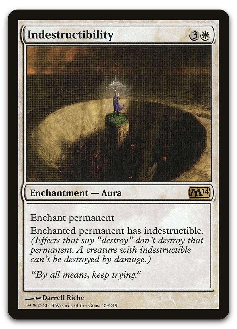 Indestructibility #23 (LP) Magic 2014 M14 Magic MTG