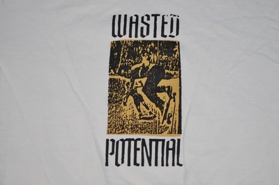 Wasted Potential London Ontario Canada Punk Hardcore Band Shirt Medium