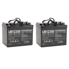 UPG UB12350 12V 35AH INT Replaces DCM0035 MVP-U1 DCS-33 - 2 Pack