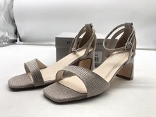 Touch Ups Women's Lilibet Heeled Sandal Size 6.5 W Champagne New in Box