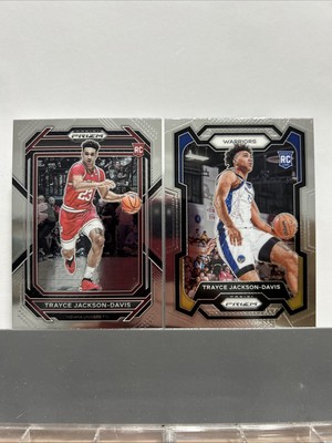 Trayce Jackson-Davis 2023-24 Prizm 148 Rookie & Prizm Draft Picks 7 Warriors RC