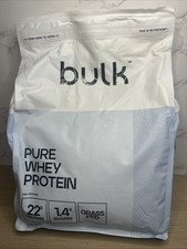 Bulk Powders Pure Whey Protein 2.5kg Vanilla 83 Serv Exp 01/27 20.00 per kilo