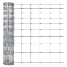 GARVEE Galvanized Farm Wire Fence 12 Gauge Woven Livestock Wire Mesh 4/5/6 ft