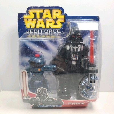 Star Wars Jedi Force Playskool Darth Vader Figure w/ Imperial Claw Droid See Pic