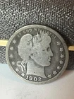 1902 P Barber Quarter Dollar, G to VG