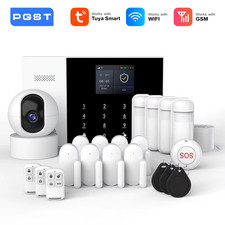 Residential Tuya Smart Gsm Wifi Alarm System Home Wireless Security Alarm House