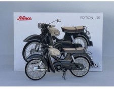 NEW*** Kreidler Florett Super with Leg Shield Grey 1:10 Schuco Model Bike