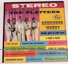 THE PLATTERS - Remember When LP Vinyl - Mercury Records SR-60087
