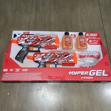X Shot Hyper Gel Stinger Blaster 2-Pack Zuru Ages 14 Pellets Eyewear BRAND NEW