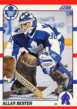 1990-91 Score American #27 Allan Bester