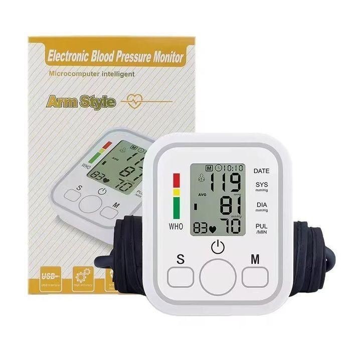 Automatic Digital Blood Pressure Monitor Upper Arm LCD BP Machine Heart Rate uk