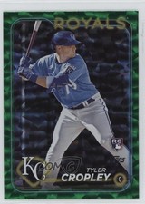 2024 Topps Series 2 Green Foil 492/499 Tyler Cropley #612 0nr3