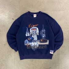 Vintage Chicago Bears NFL Lockerroom Nutmeg Rare Football 90s Crewneck Size L