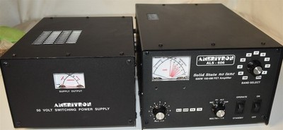 AMERITRON ALS-606 HF +6m AMPLIFIER + ALS-600SPS POWER SUPPLY 