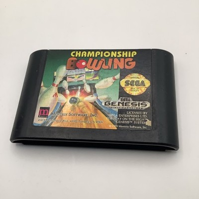 Sega Mega Drive / Genesis Championship Bowling - NTSC - Grade B