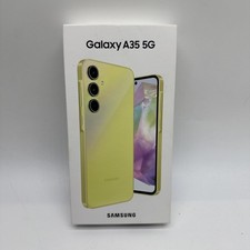 Image of Samsung Galaxy A35 5G 128GB Unlocked Lemon SM-A356B/DS - OPENED NEVER USED