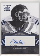 2021 Leaf Ultimate Draft Navy 5/35 Caleb Farley #PA-CF1 Auto 1b8