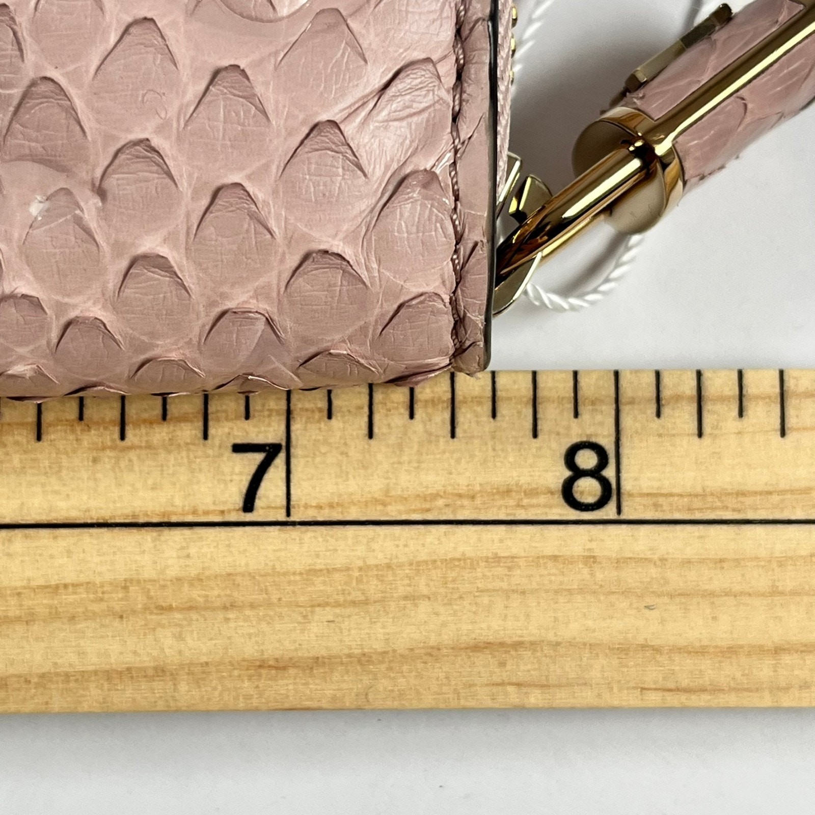 Louis Vuitton Monogram Exotics Pink Python Zippy … - image 19