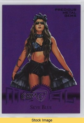 2025 Skybox Metal Universe AEW All Elite Wrestling Skye Blue #RT-9 READ 6o2