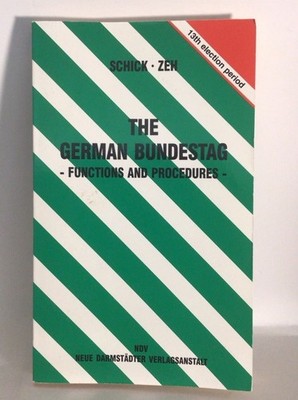 The German Bundestag, Functions And Procedures, 13th Election Period
