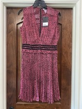 The Kooples Pink Leopard Trend Dress Sz FR 2/...