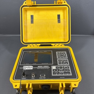 Riser Bond 1205CX Metallic TDR Cable Fault Locator Tester FOR PARTS OR REPAIR