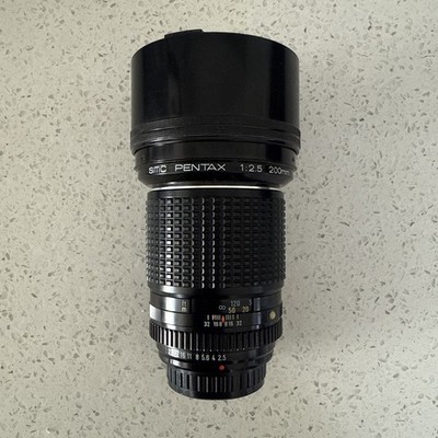 SMC Pentax 200mm f/2.5 Telephoto MF Lens K Mount #Z-11480