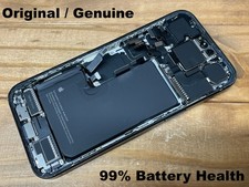 iPhone 15 Pro Max - Back Housing Replacement w/ Small Parts - OEM Pull - Blue